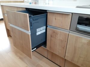 新潟キッチン取付け隊　ビルトイン食洗機の後付け新設　施工後